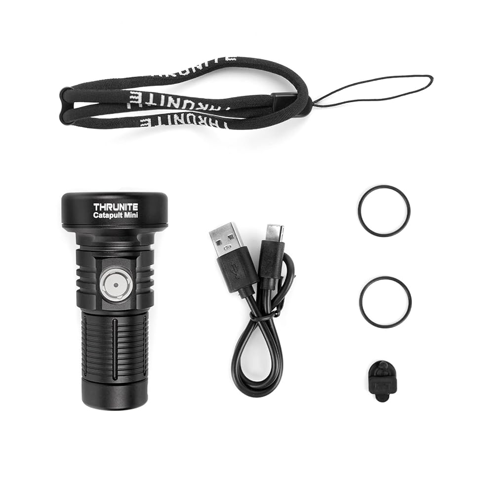 ThruNite LED Flashlight Rechargeable, Catapult Mini 598